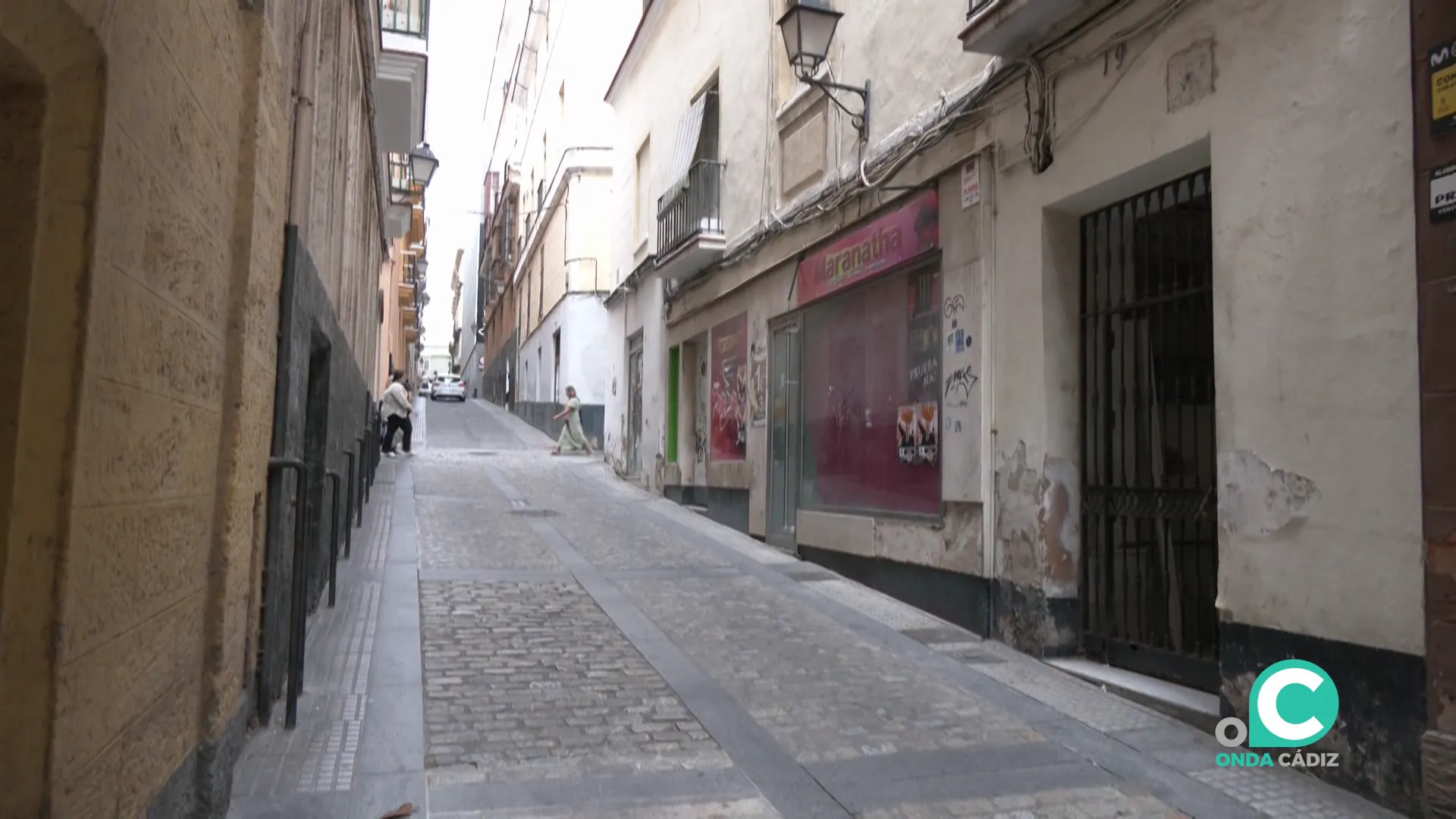 Imagen del inmueble en el centro de la capital gaditana