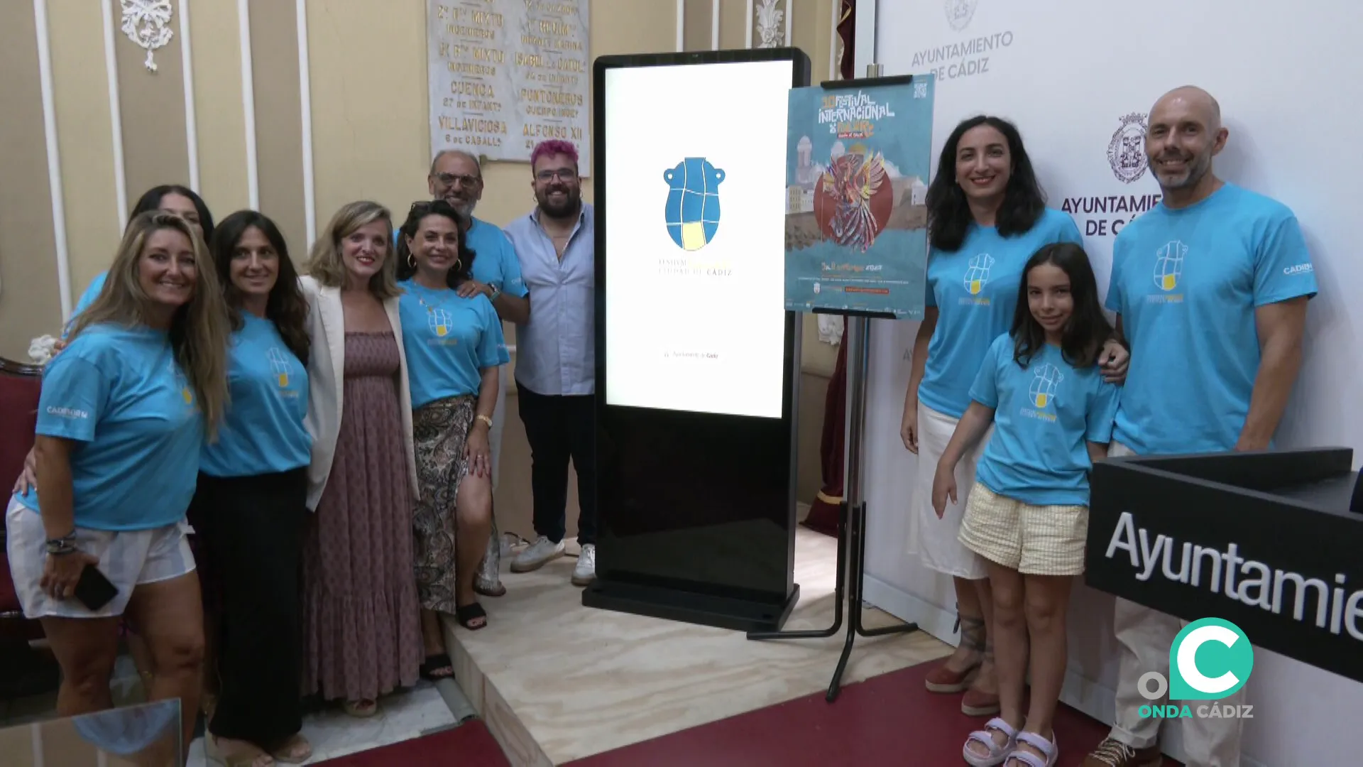 Detalle de la presentación del evento este martes 