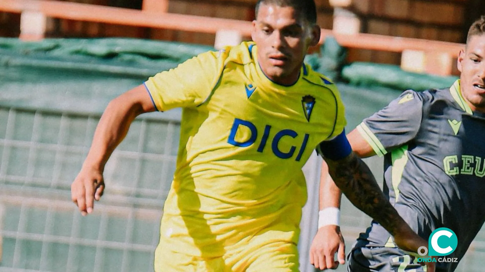 Brian Ocampo jugó todo el encuentro (Foto: Cádiz CF)