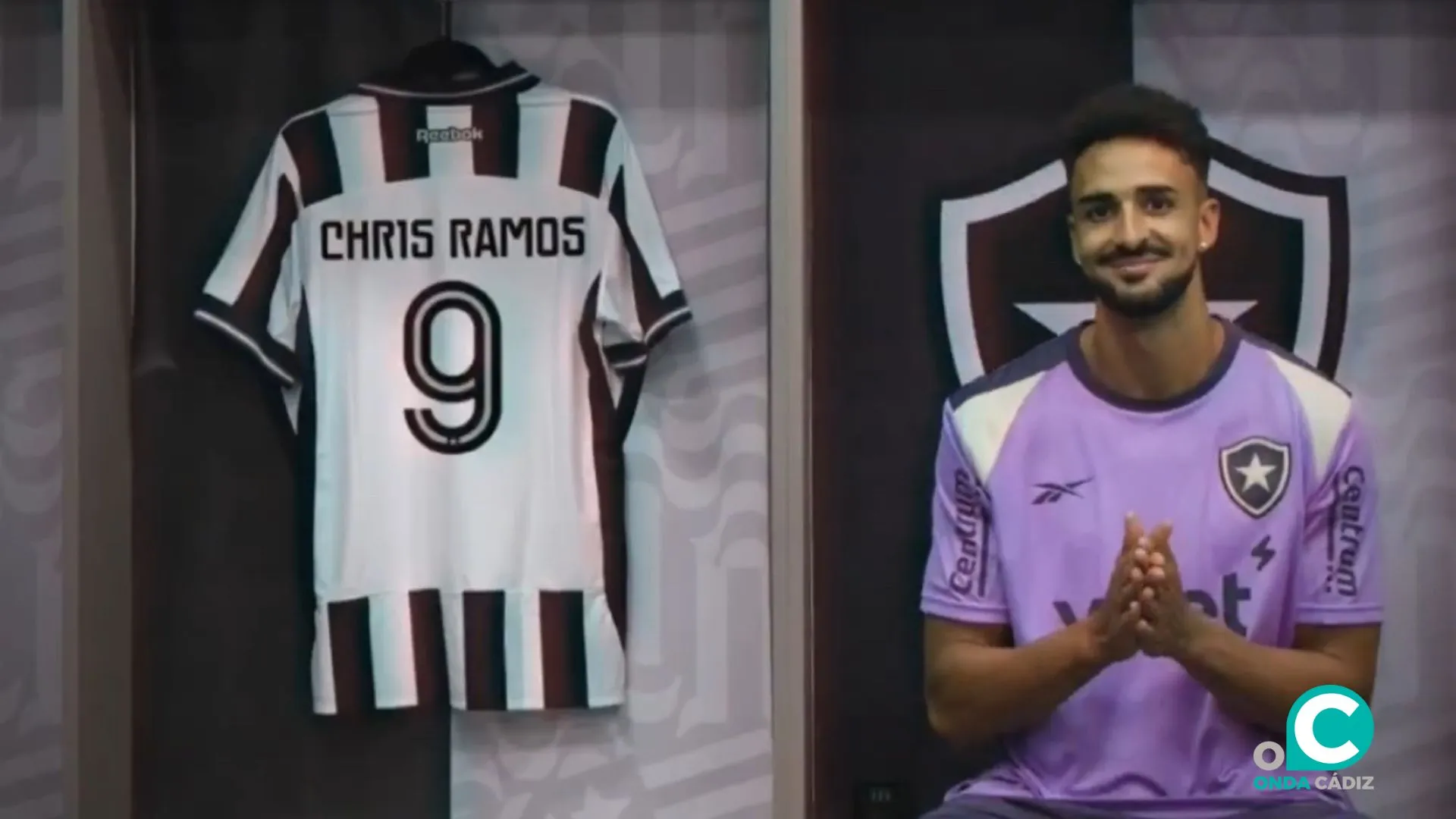 Chris Ramos lucirá el 9 en el Botafogo (Foto: Botafogo)