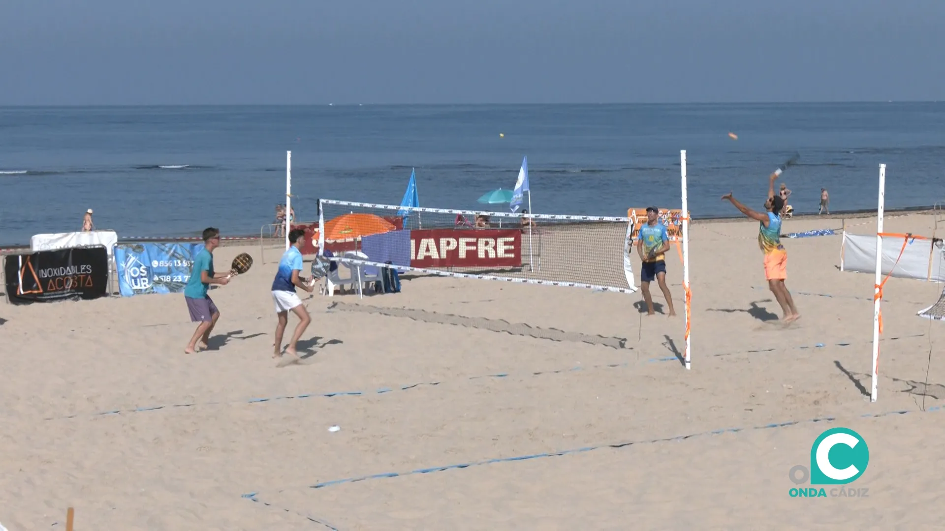 Imagen de uno de los partidos 