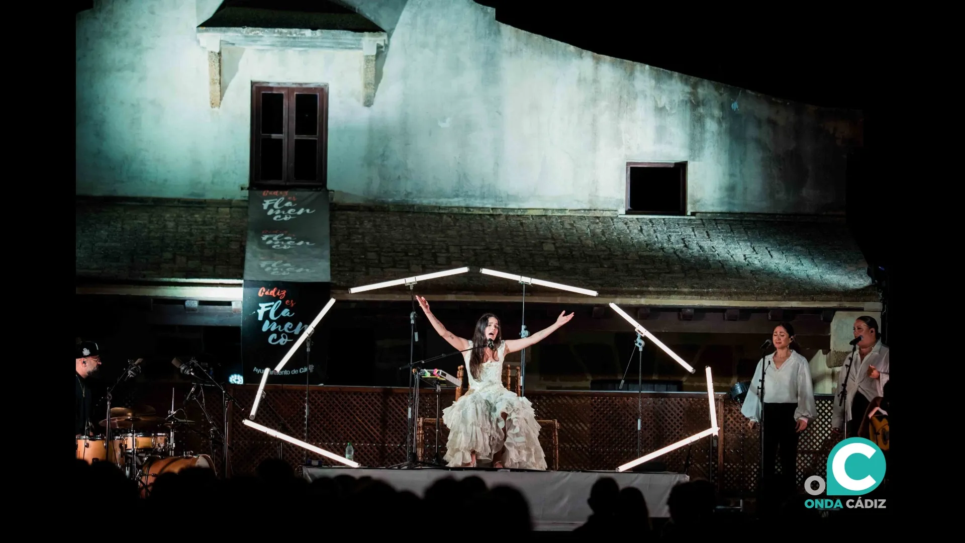 Toledano durante su actuación en Santa Catalina 