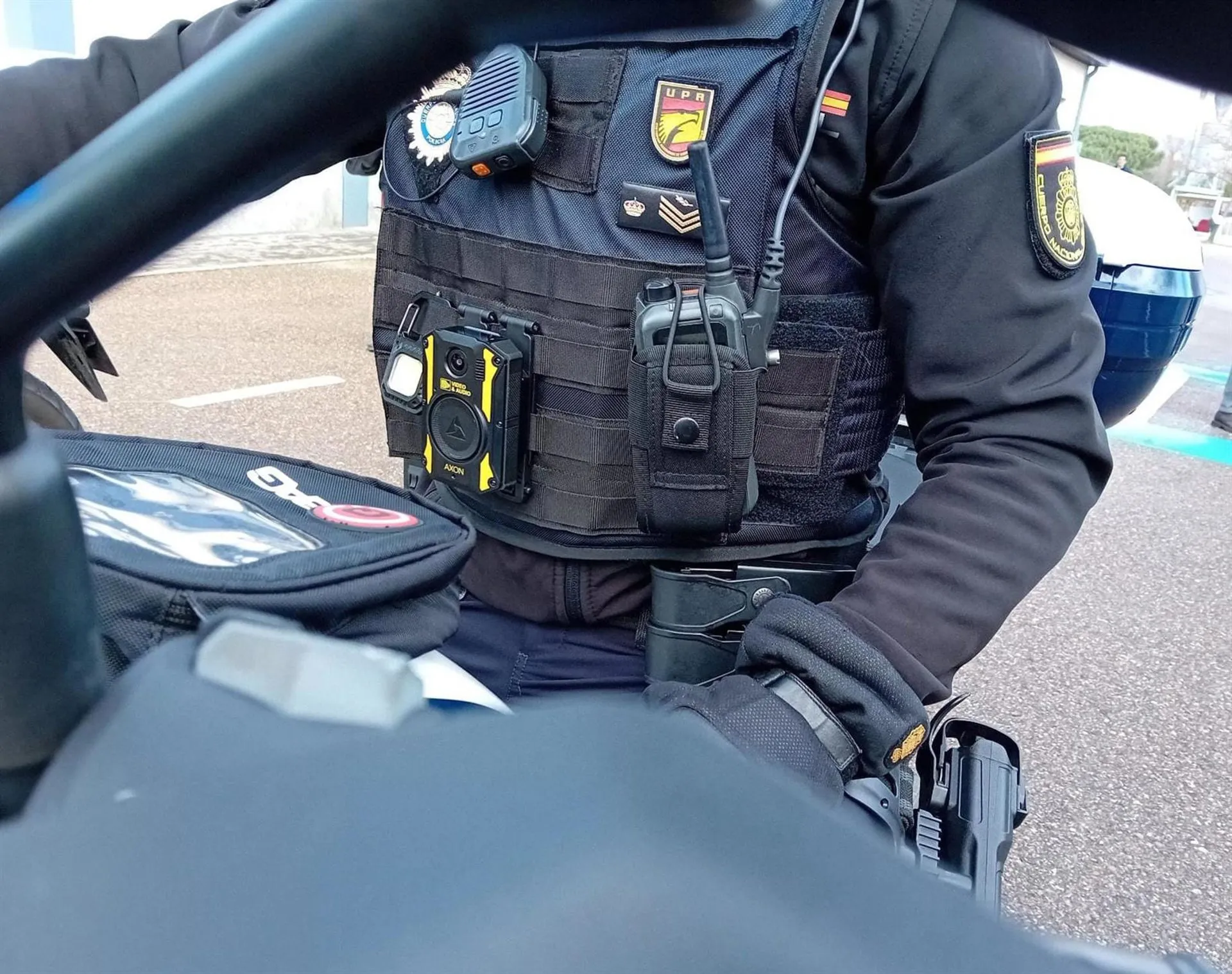 Agente de la Polcía Nacional en una imagen de archivo