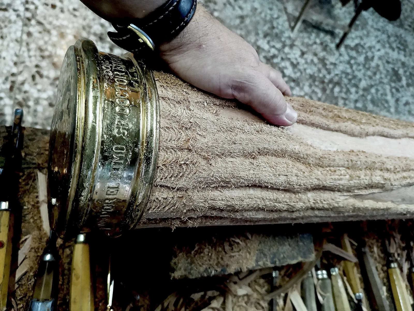 La obra ha sido realizada por el imaginero sevillano Enrique Lobo Lozano