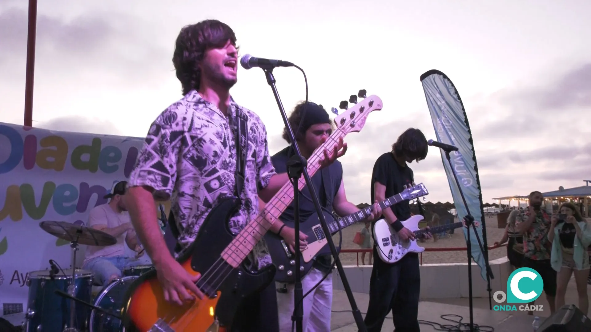 Hubo varios escenarios dispuestos entre el Hotel Q y la Plaza Ana Orantes 