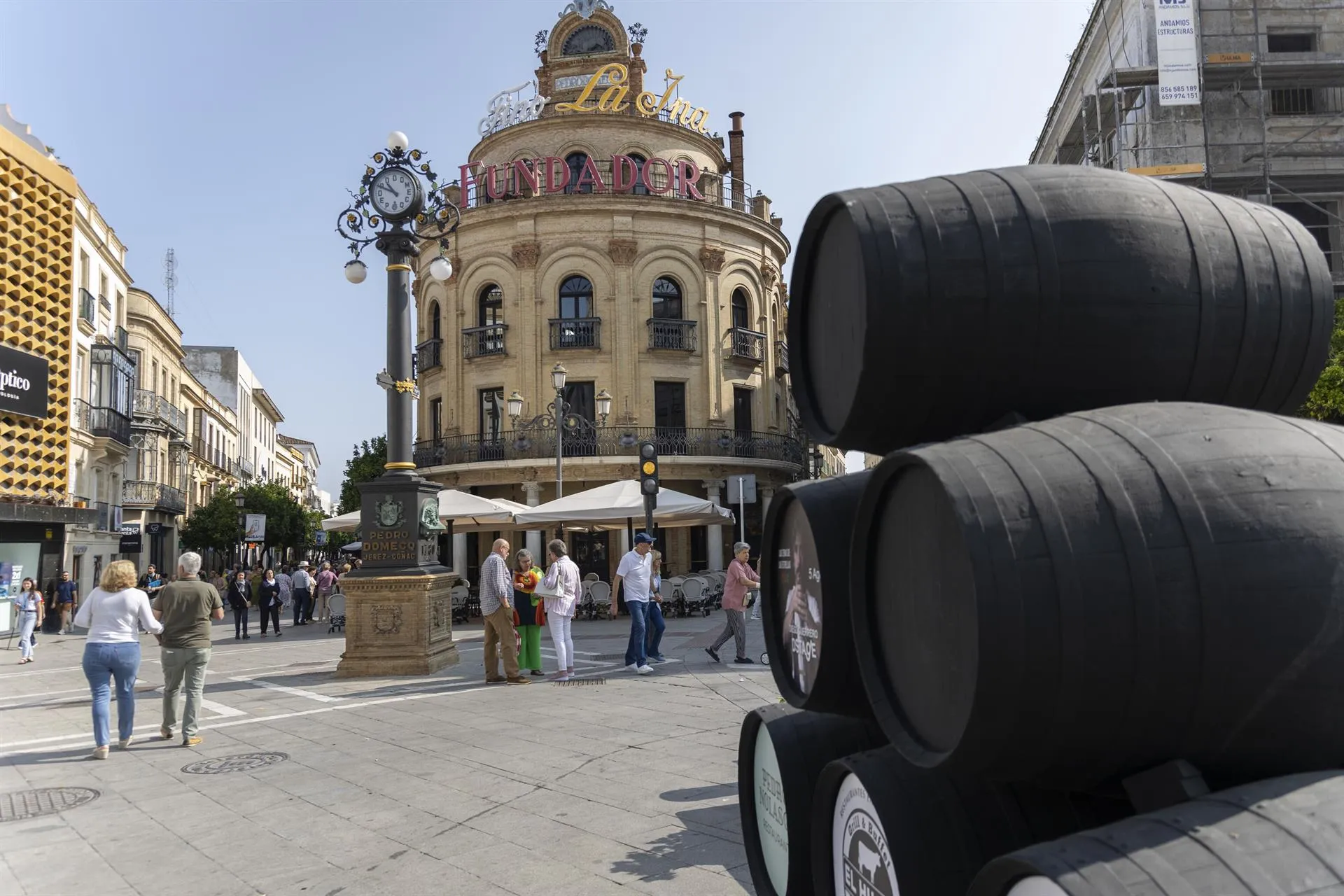 Jerez vivió uno de los registros más altos de altas temperaturas el pasado fin de semana