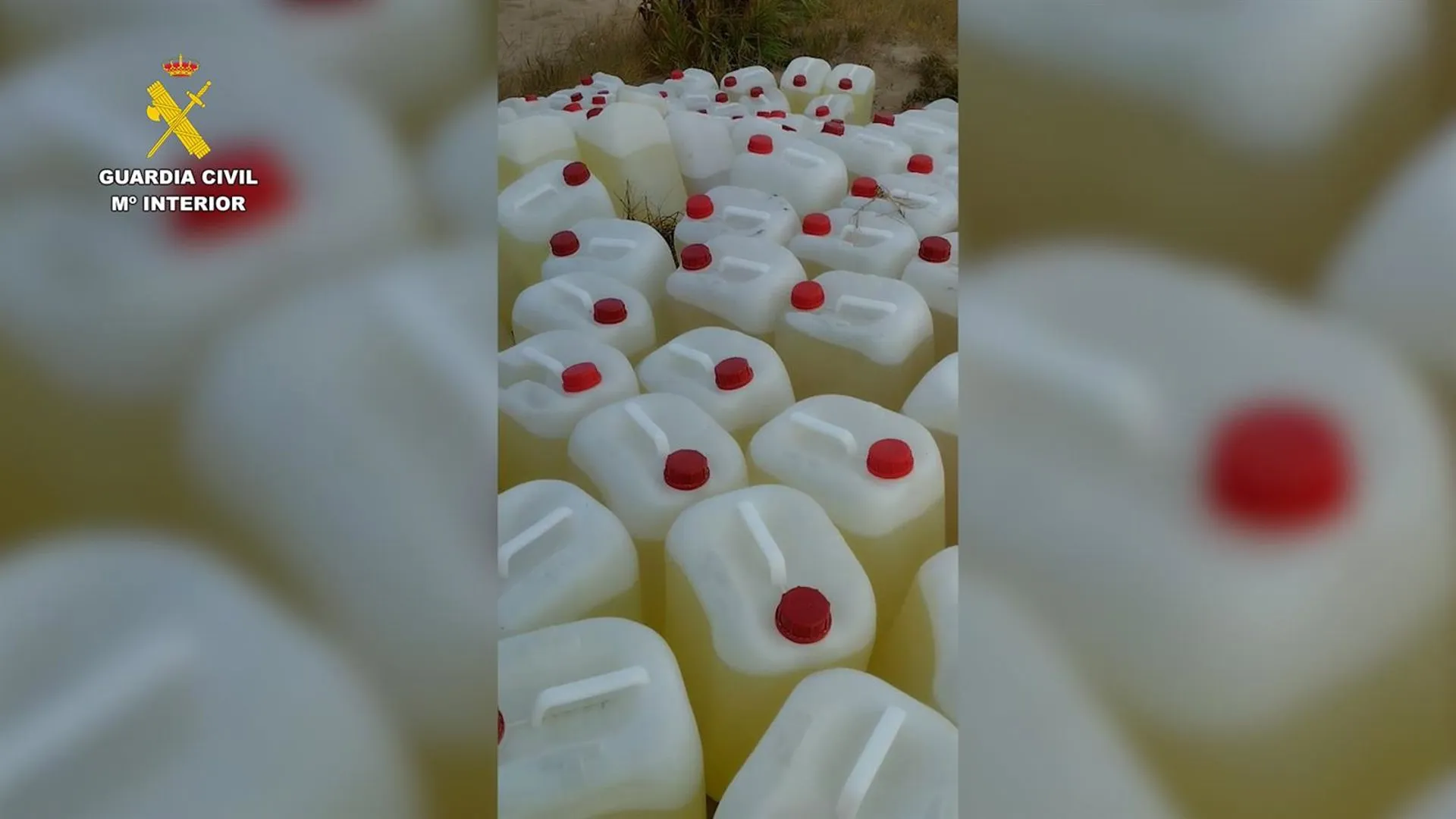 Genero incautado en la playa roteña