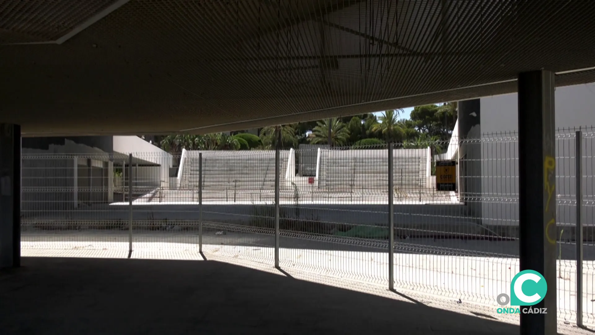 Imagen del edificio cerrado desde 2008