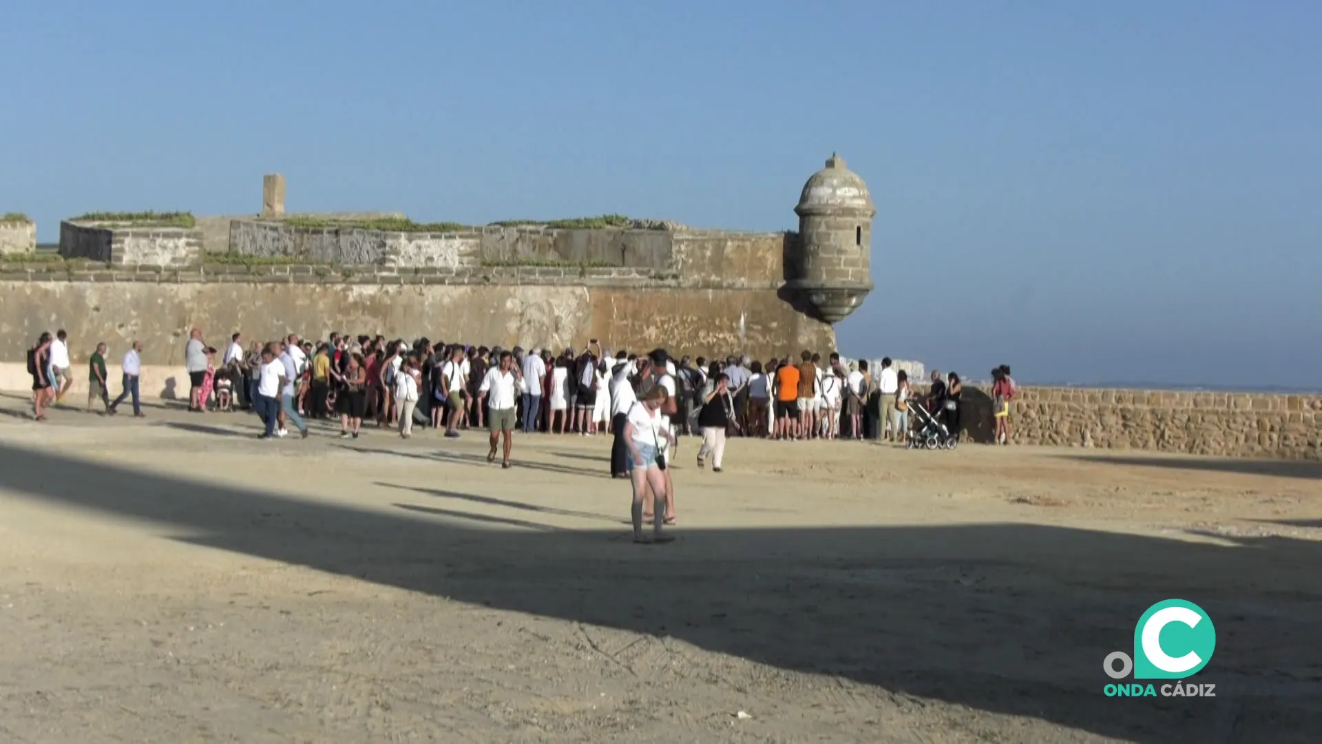 Jornada de puertas abiertas celebrada el pasado verano en la fortaleza