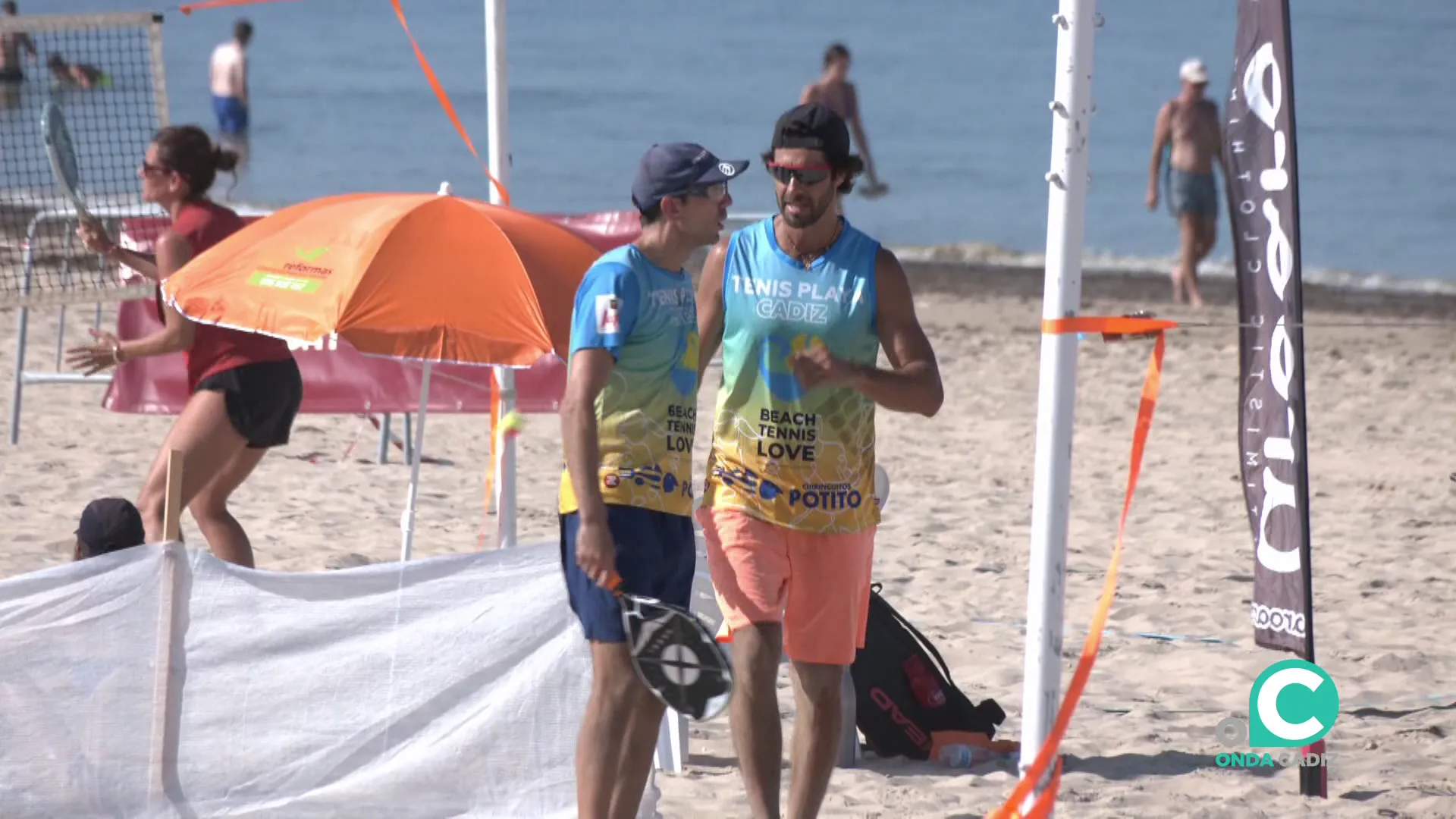 Dos de los participantes durante uno de los encuentros