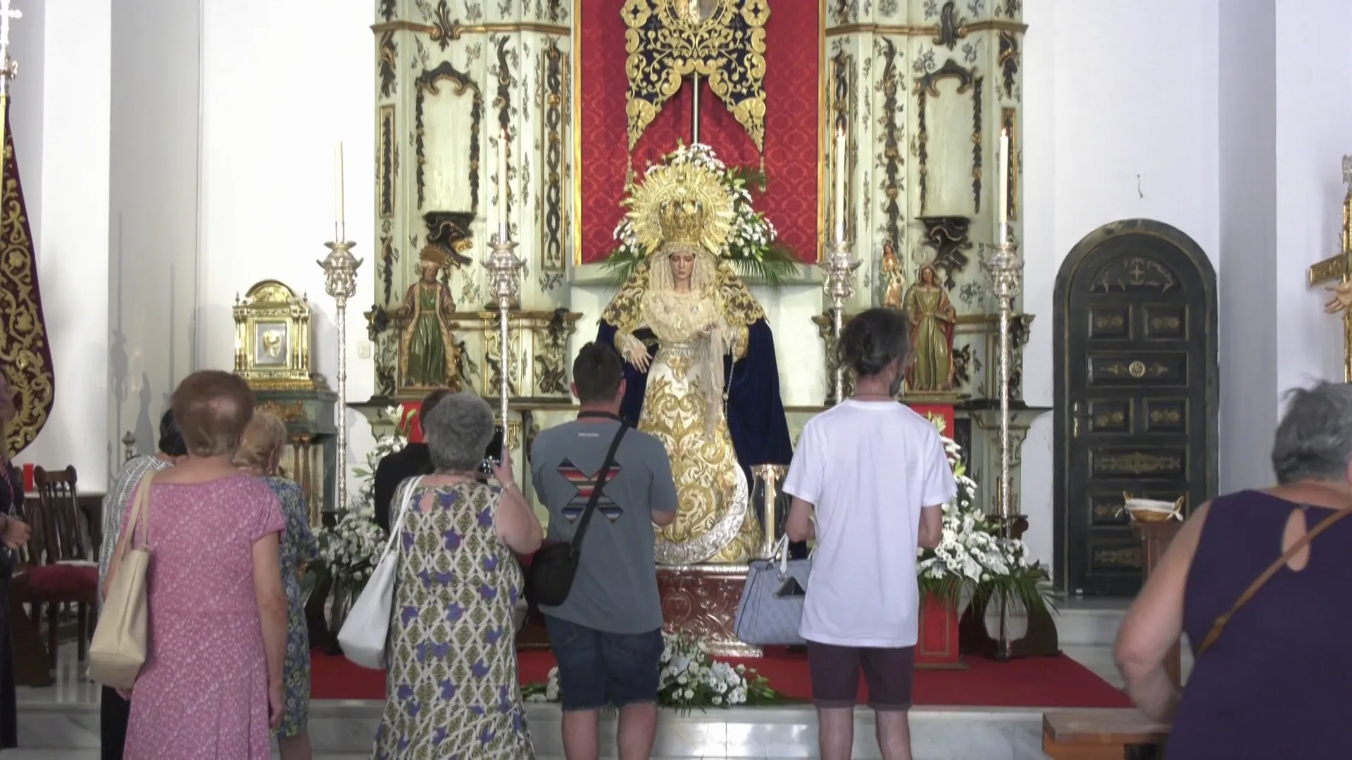 Numerosos fieles participaron en la celebración repartidas por las iglesias de la ciudad