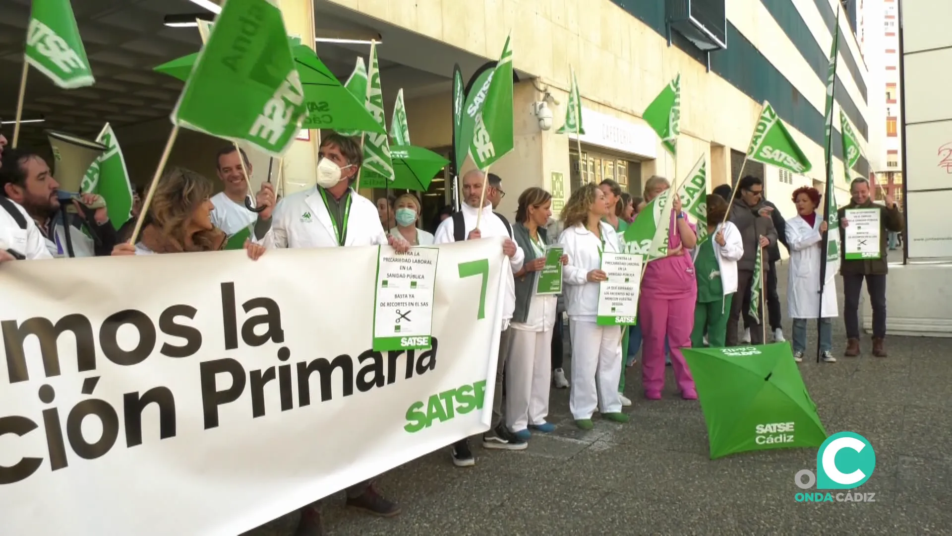 Movilización sindical en una imagen de archivo