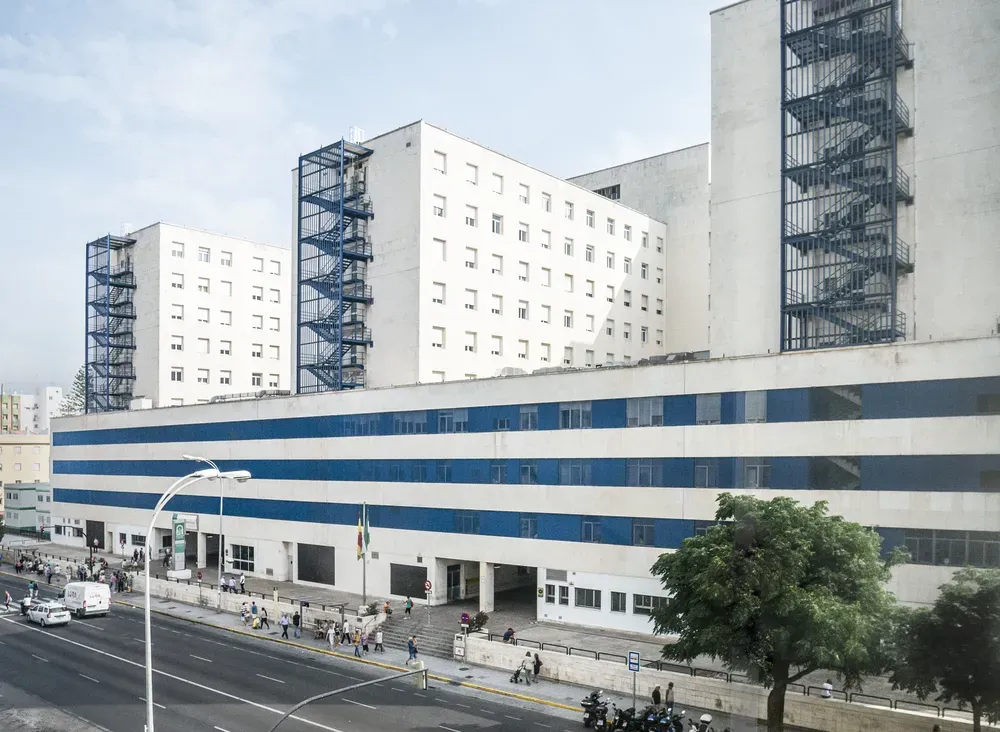 Hospital Puerta del Mar de Cádiz. 