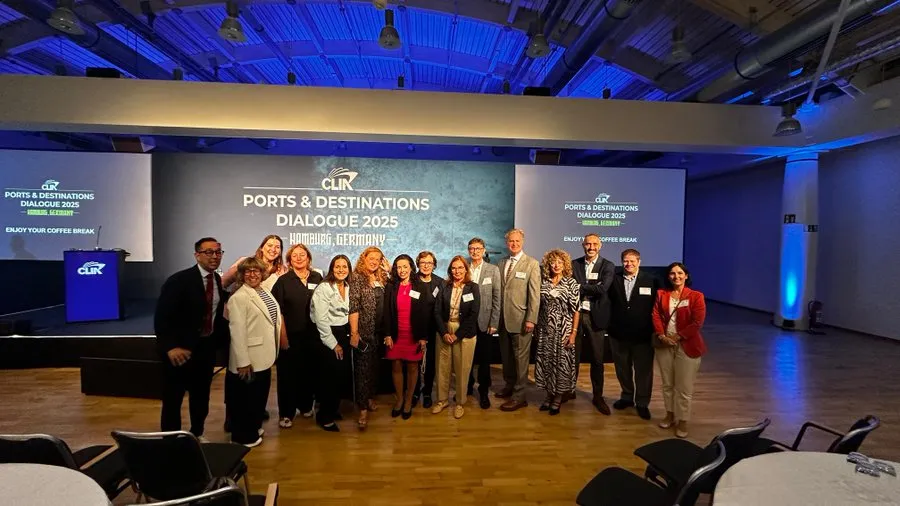 Imagen de la feria internacional del sector cruceros, Seatrade Hamburgo. 