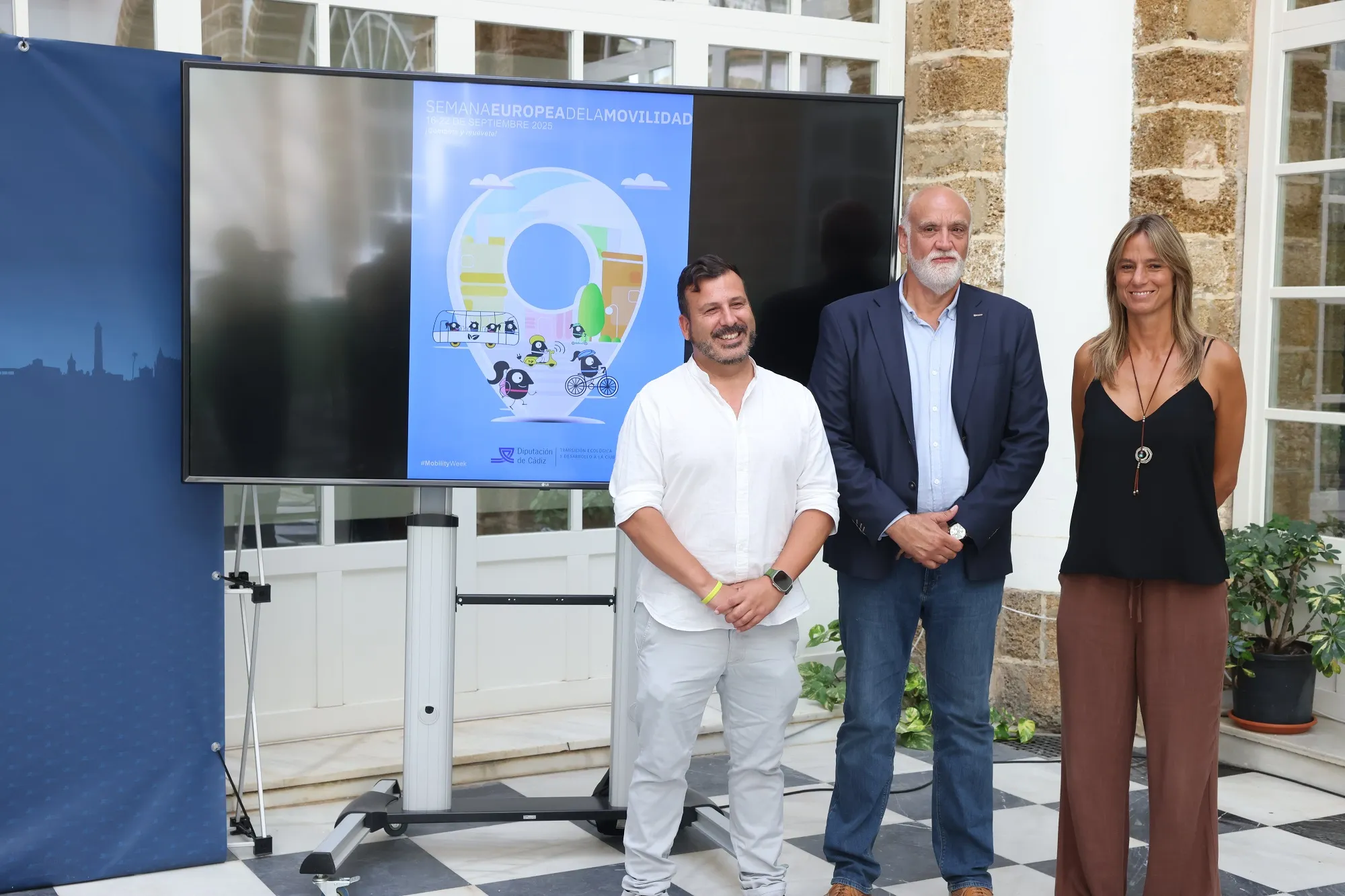 Imagen de la presentación del programa de actividades por la Diputación de Cádiz. 