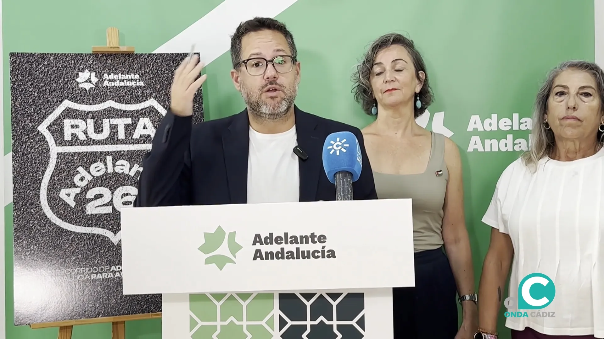 José Ignacio García, portavoz de Adelante Andalucía.