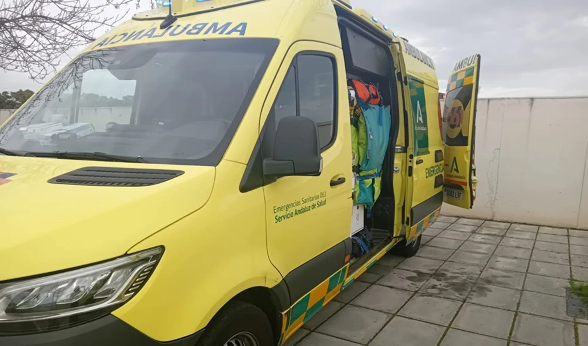 Imagen de recurso de una ambulancia.