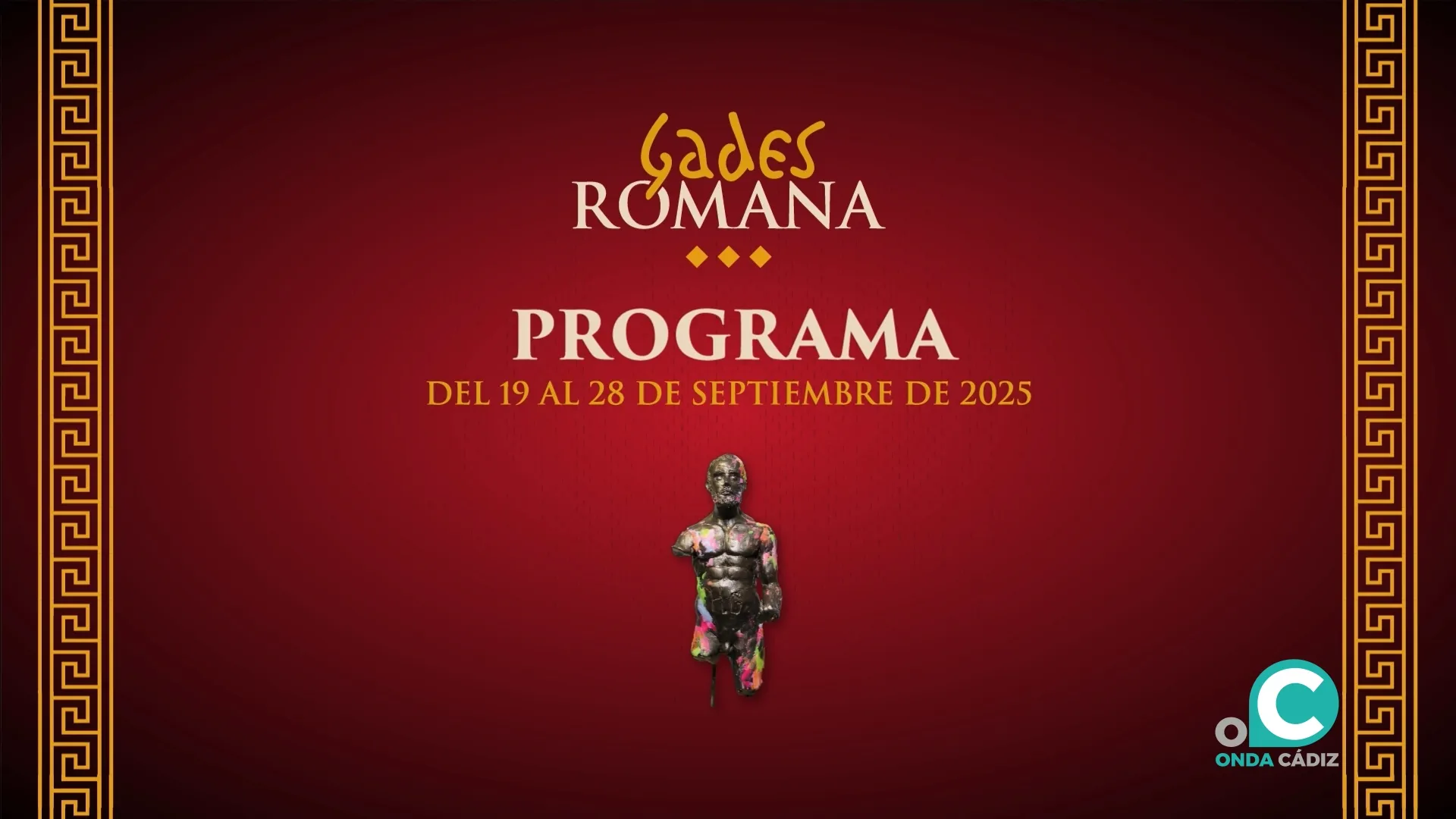 Continúan las actividades de Cádiz Romana hasta el 28 de septiembre.