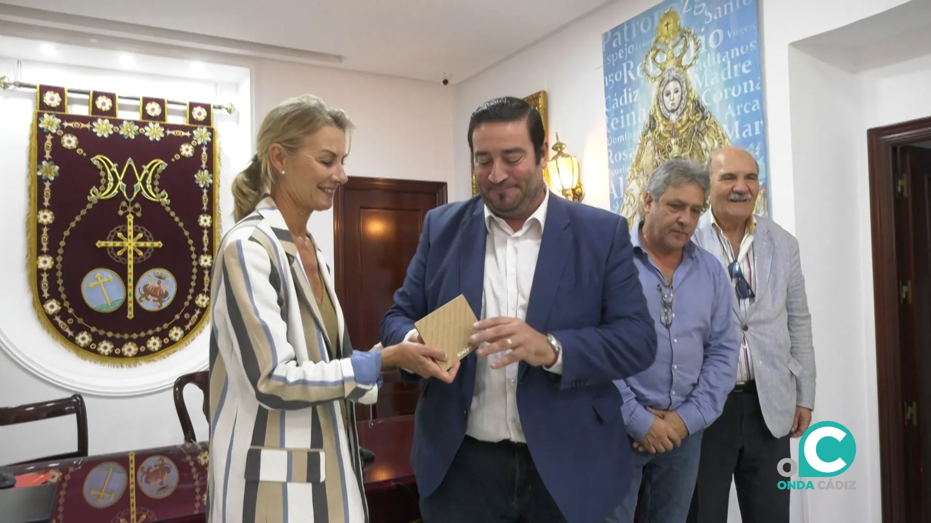 Entrega de premios del concurso de altares y exorno de escaparates.