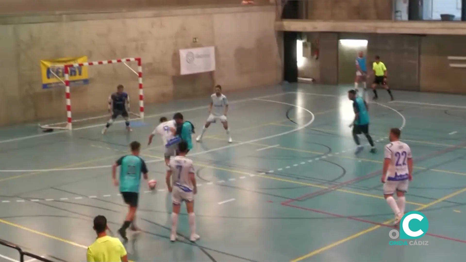 Partido del Club Deportivo Cádiz Futsal.