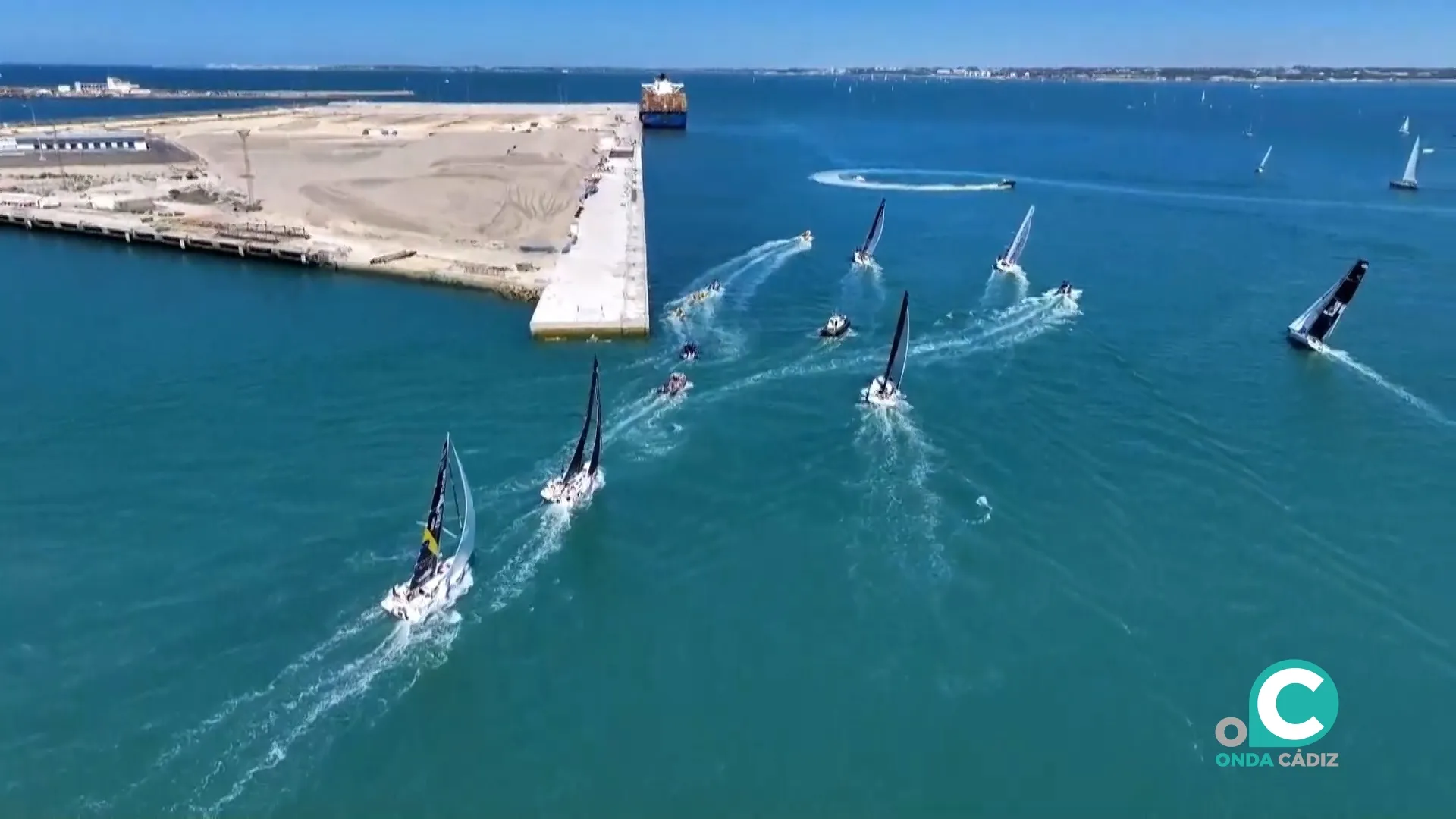 Las embarcaciones participantes de la Globe 40.