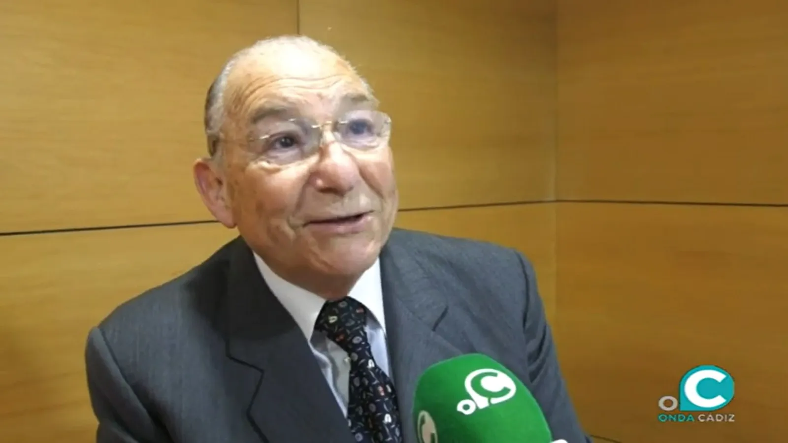 Imagen de archivo de Juan Bartual Pastor, en una entrevista en Onda Cádiz. 