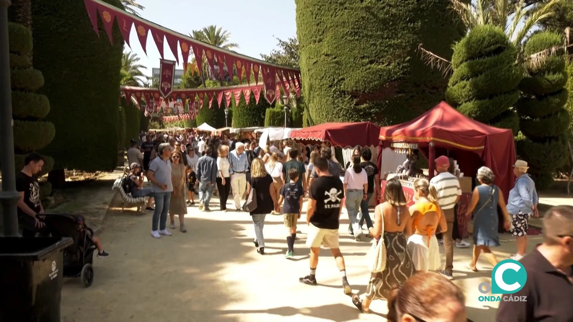 Mercado fenicio en la primera edición de "Orgullos@s de nuestra historia". 