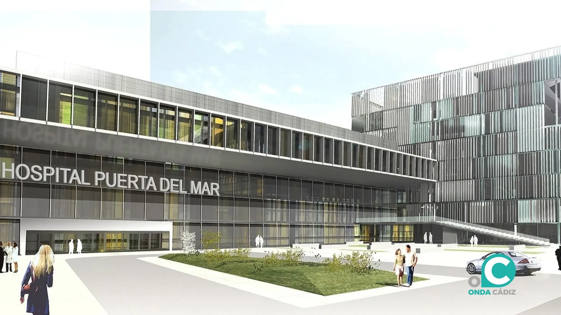 Solar del nuevo hospital de Cádiz. 