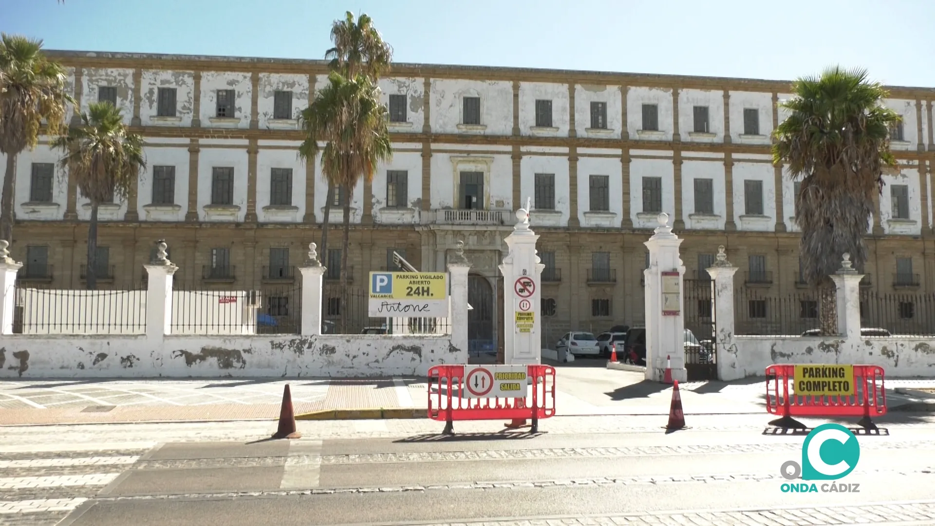 Edificio de Valcárcel donde irá la Facultad de Enfermería.