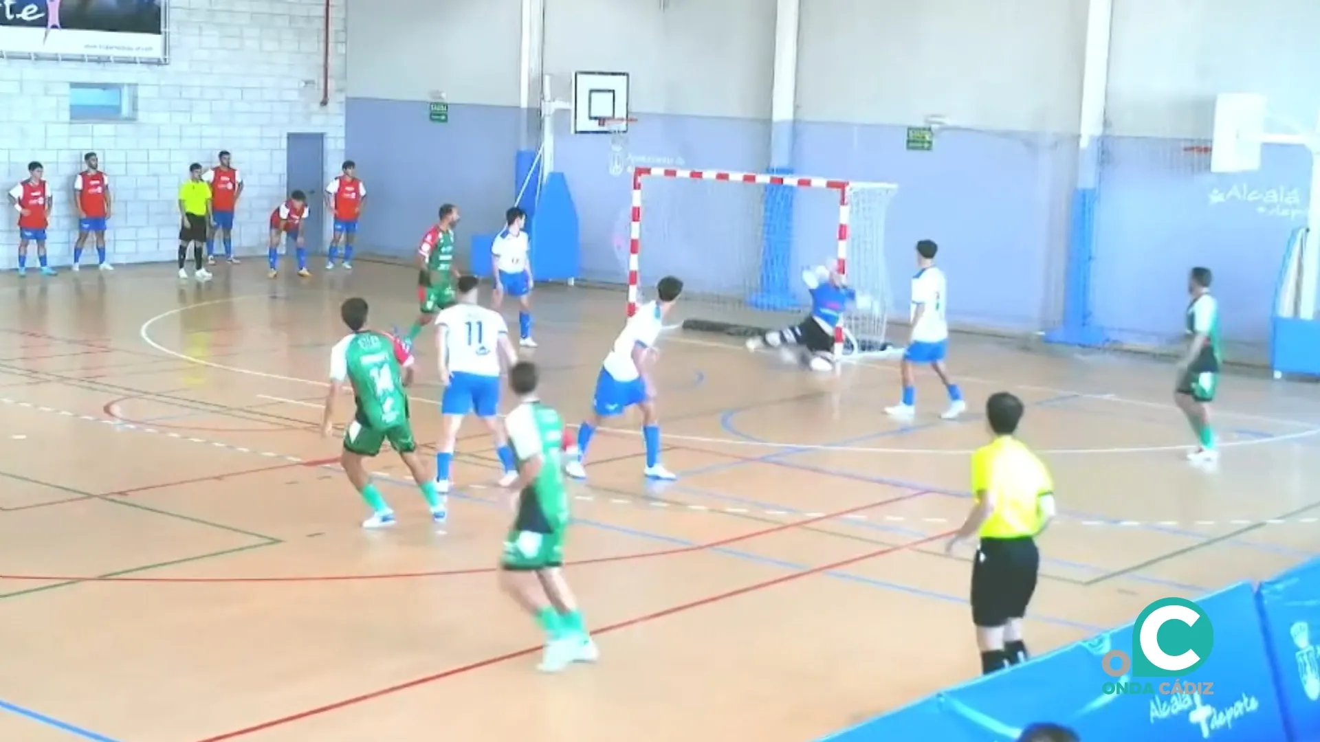 Partido del CD Virgili Cádiz frente al CD Alcalá de Guadaíra FS.