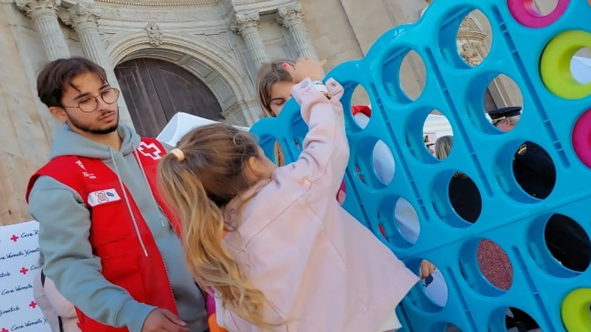 Imagen de una de las actividades del Día de la Banderita 