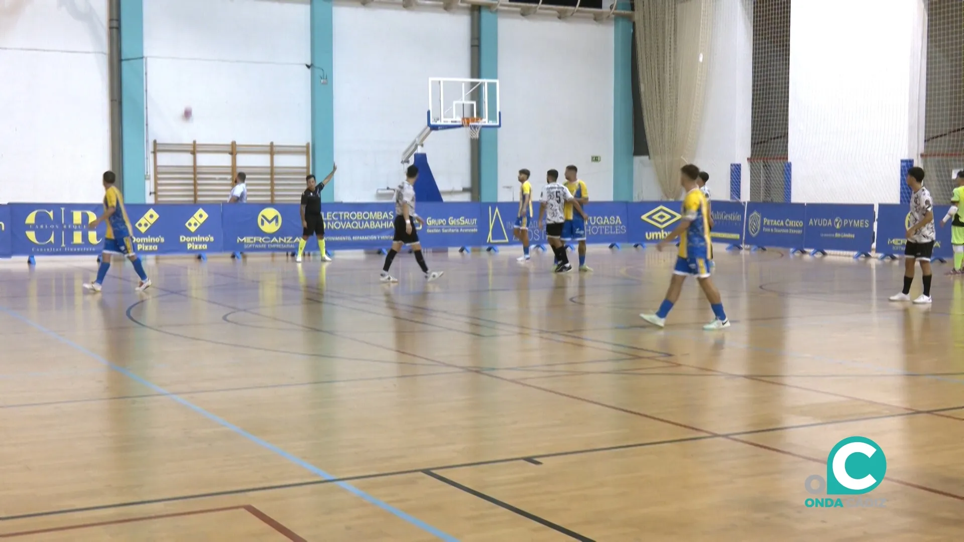 Partido del CD Virgili Cádiz, en una imagen de archivo. 