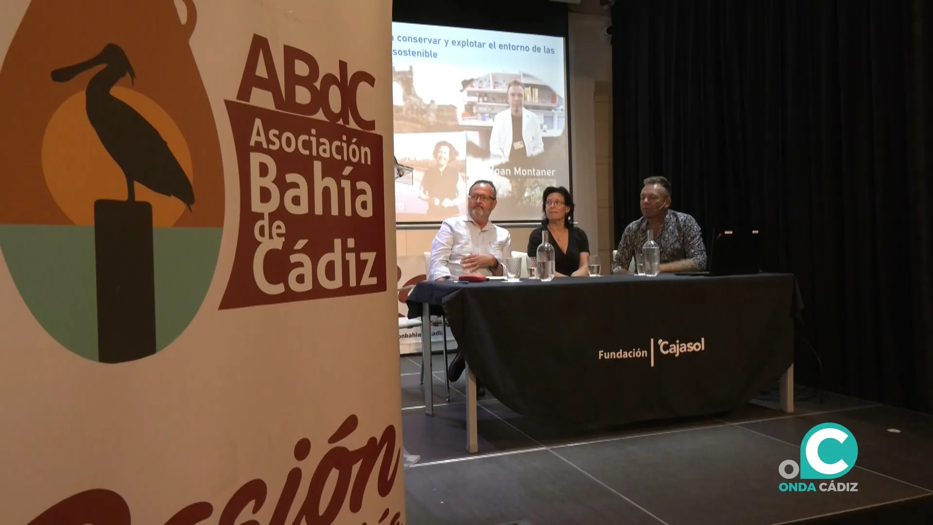 Mesa redonda celebrada en la Fundación Cajasol de Cádiz dentro de las VIII Jornadas Enclave Bahía. 
