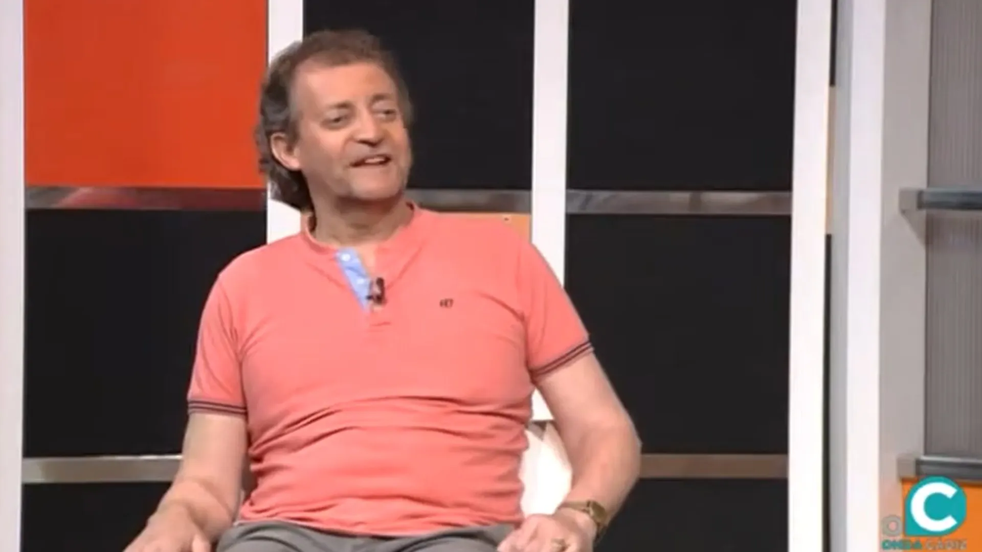  José Luis Naranjo, en una entrevista en el programa El Mirador de Onda Cádiz Televisión. 