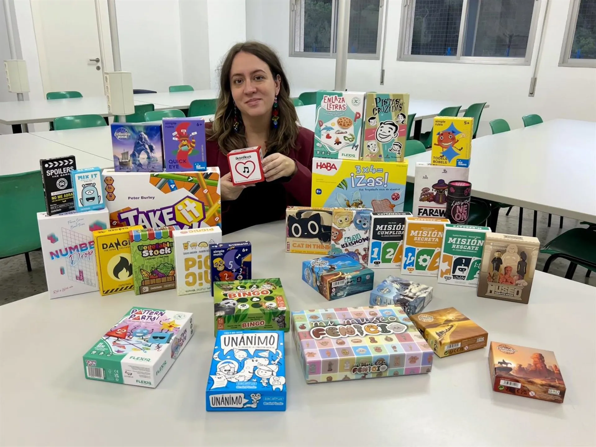 Juegos de mesa de la ludoteca didáctica universitaria de la UCA