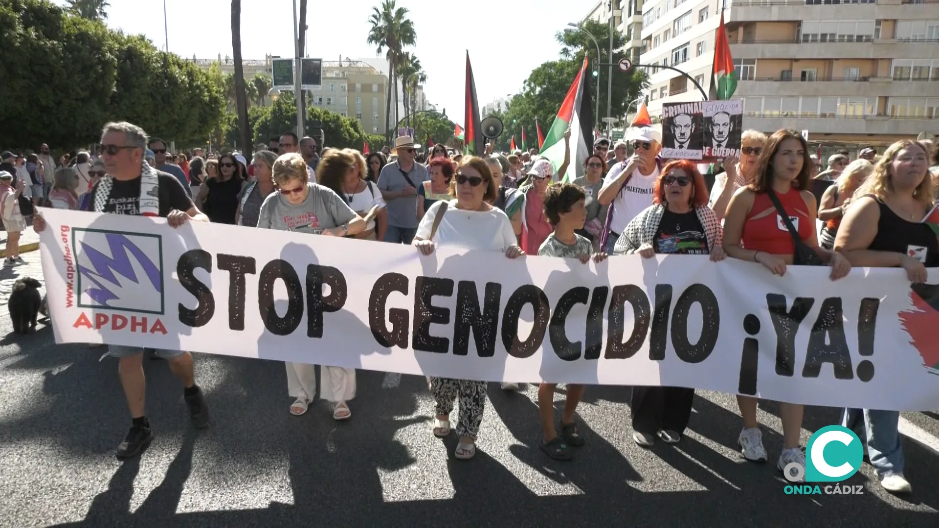 Cádiz con Palestina