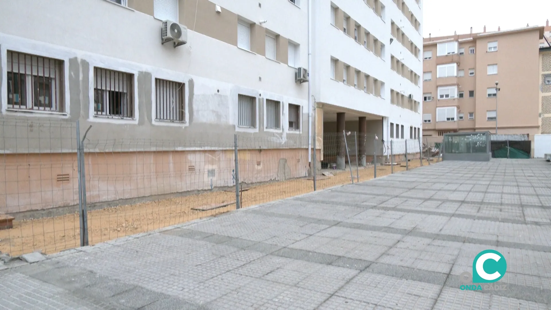 Imagen actual de la Plaza de Cantes de la ciudad. 