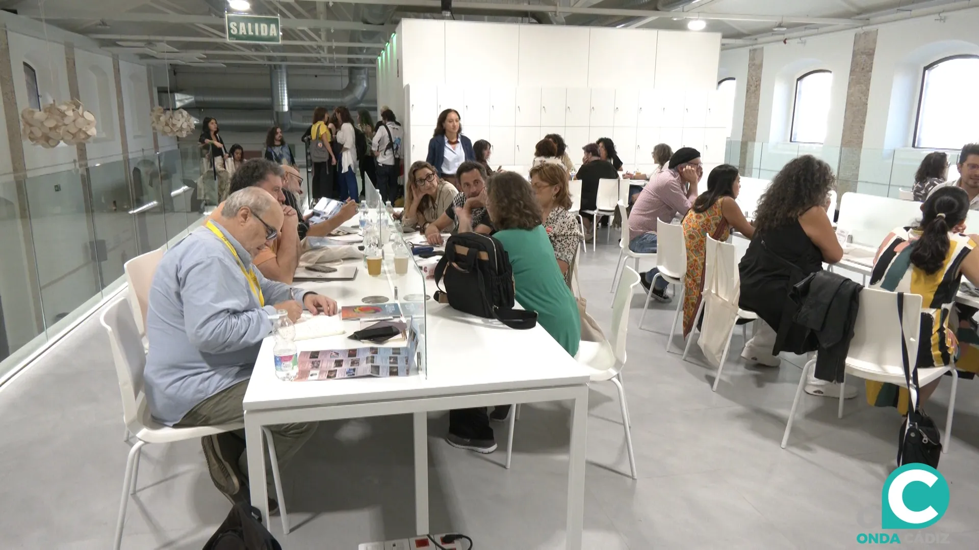 Los Depósitos de Tabaco ha acogido este domingo encuentros profesionales dentro del FIT de Cádiz. 