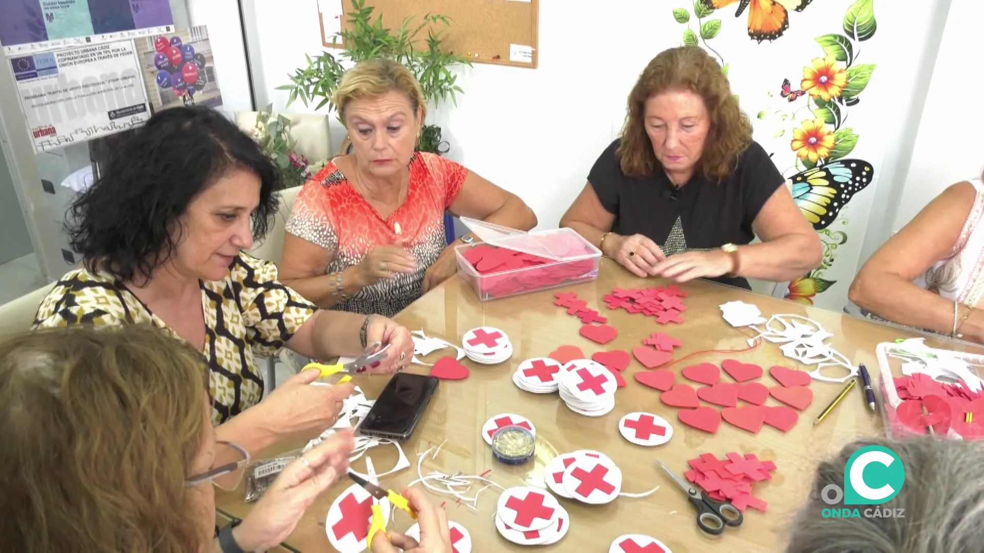 Integrantes de la entidad sociocultural durante una de sus actividades.