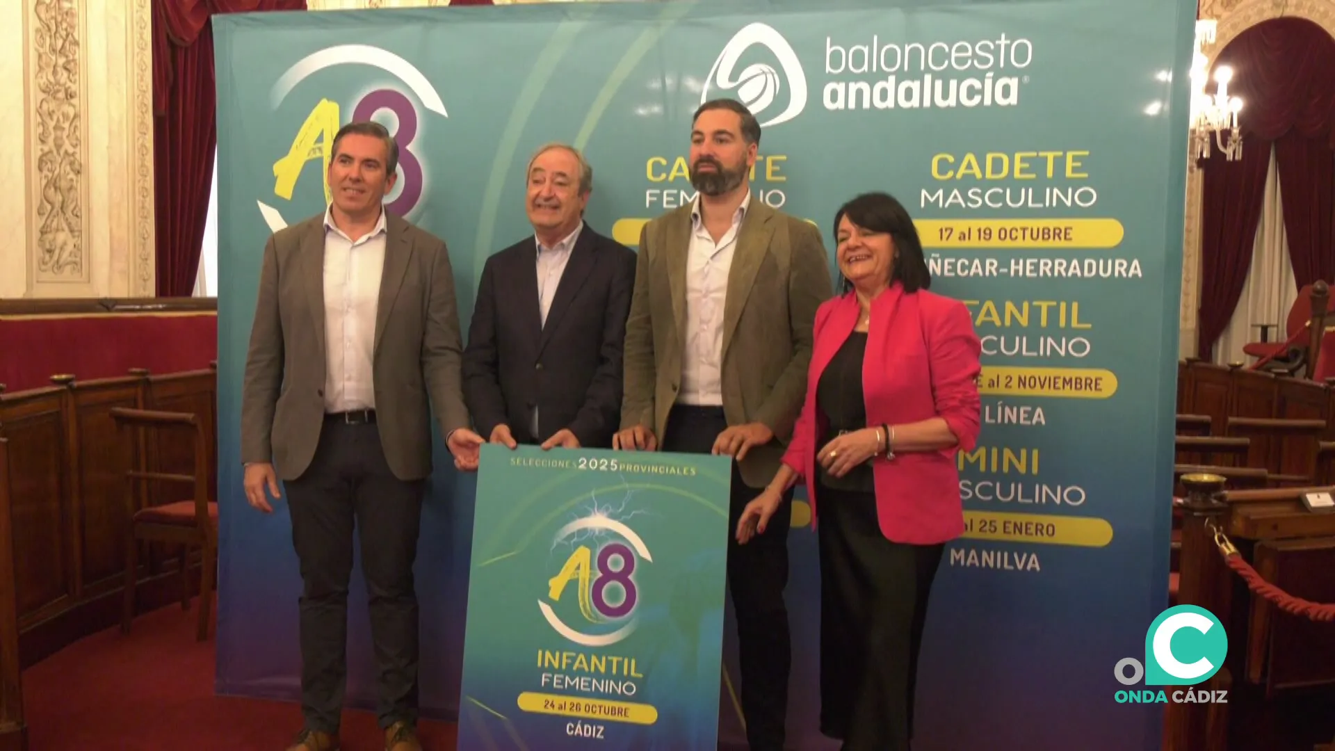 Momento de la presentación del cartel de la cita regional este martes en el Ayuntamiento