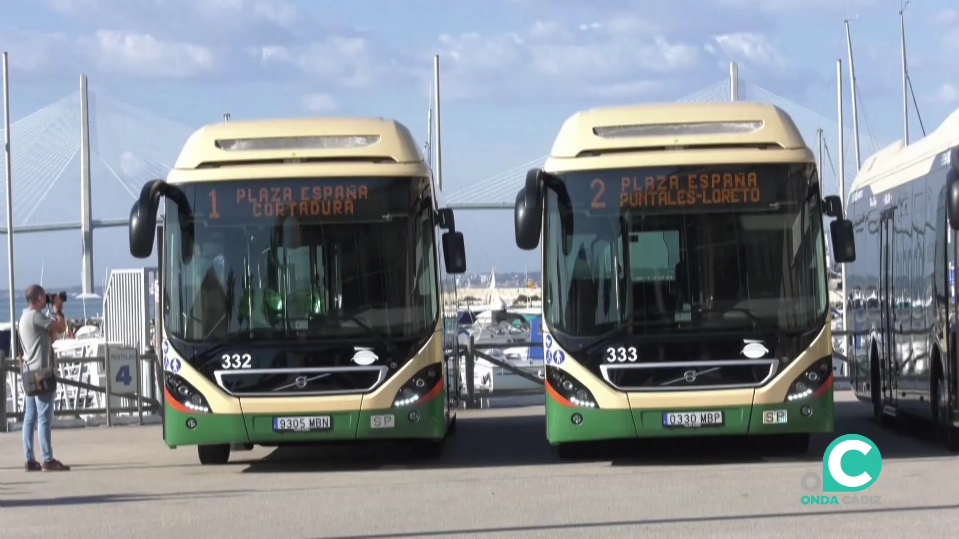 Presentación de los vehículos en Elcano en octubre de 2022