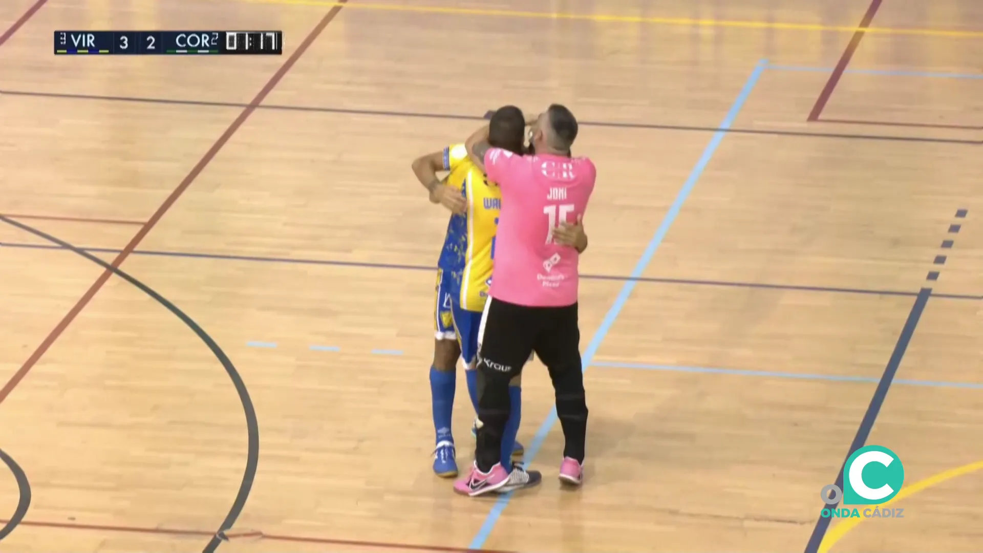 Los jugadores gaditanos quieren seguir dando momentos de alegria ante sus aficionados