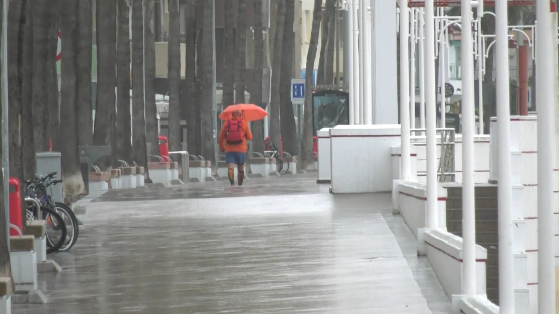 Activado el aviso amarillo en Cádiz por lluvias