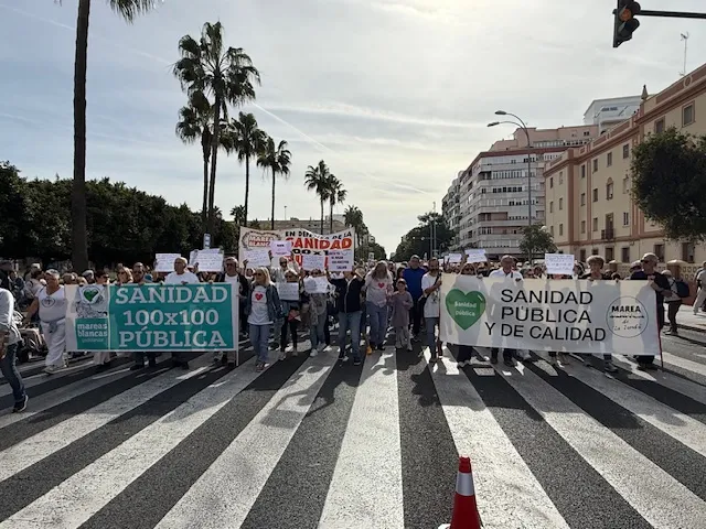 Marea Blanca en defensa de la Sanidad Pública