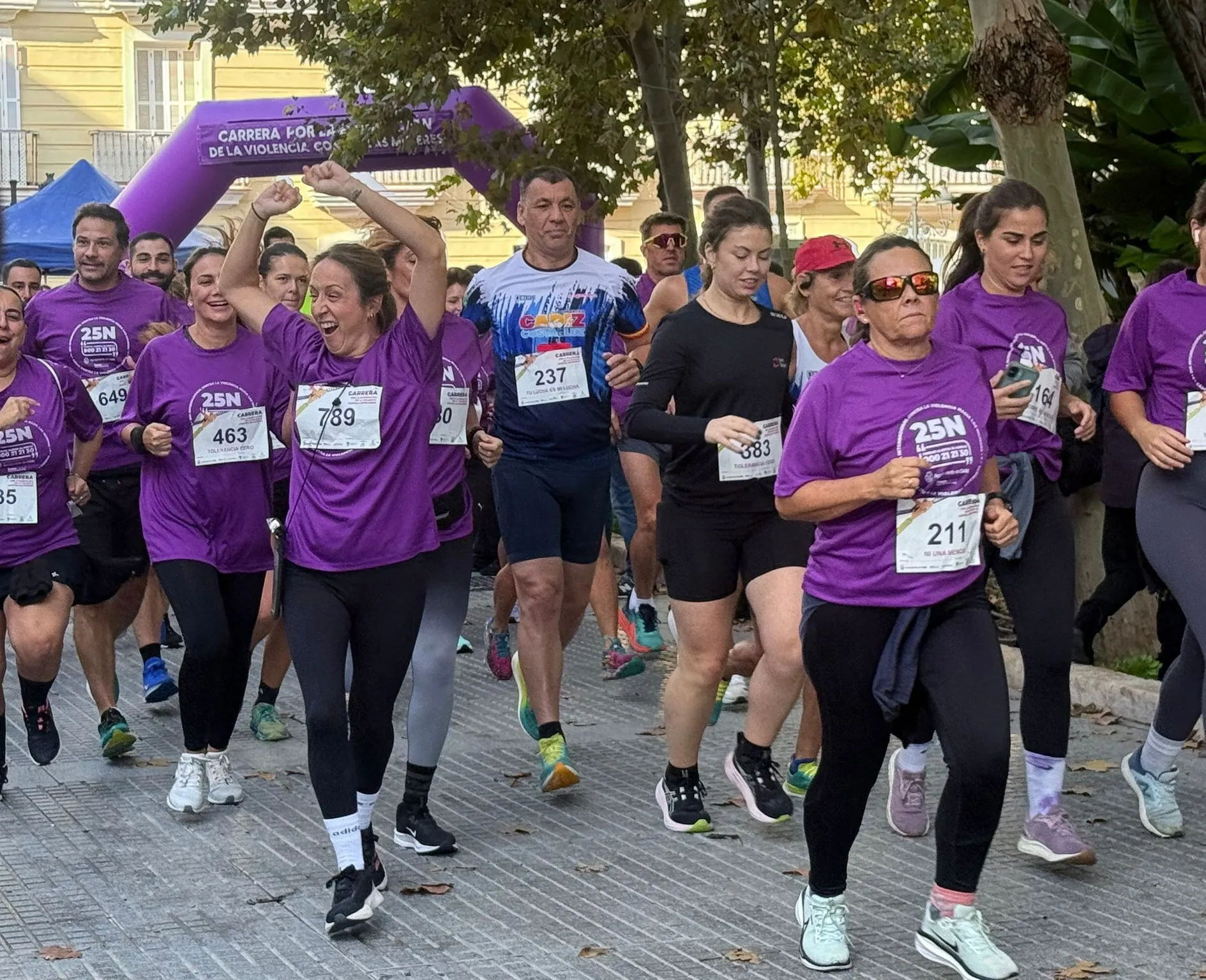 Más de 700 personas han participado en esta prueba competitiva y no competitiva