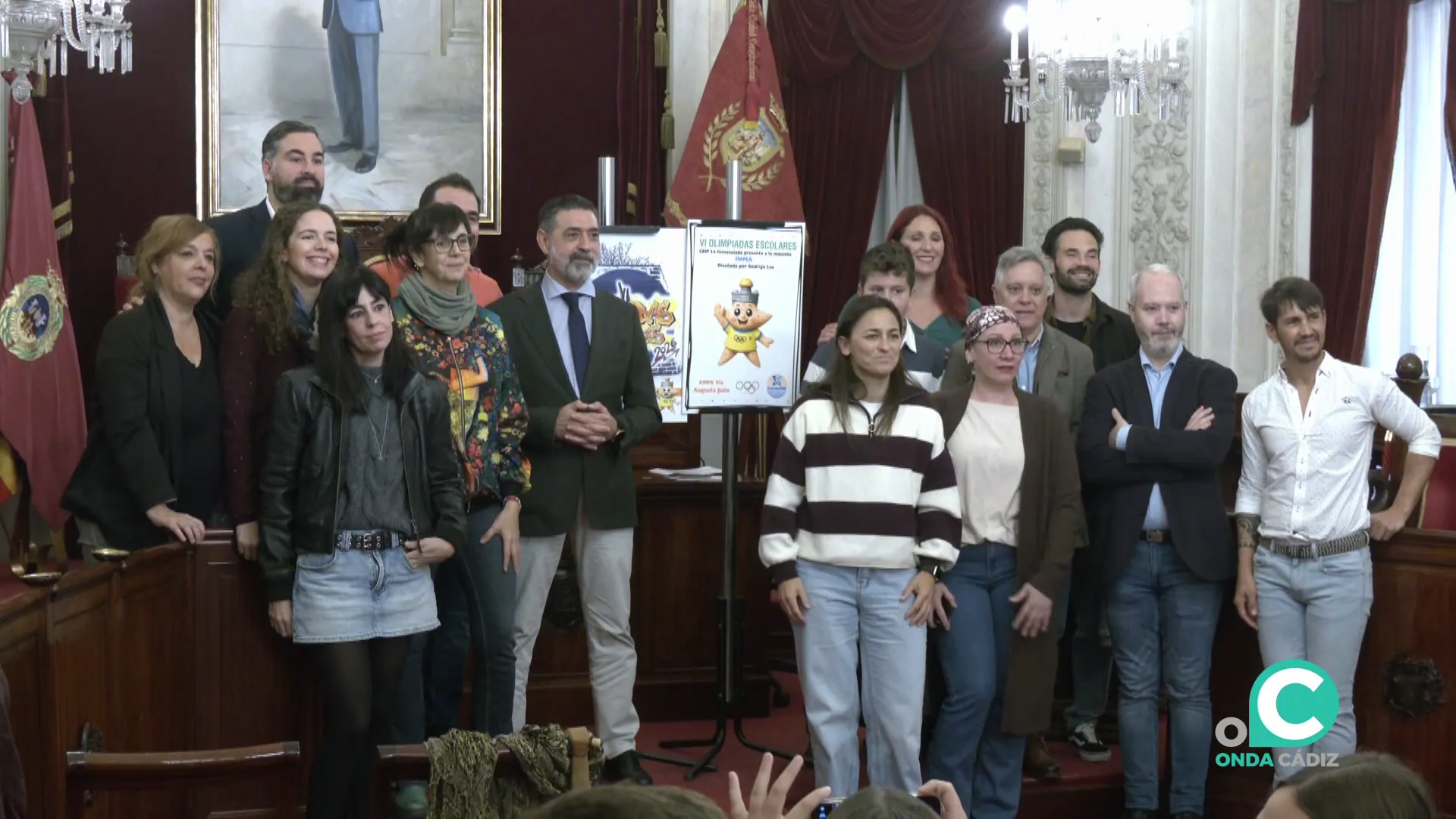 Presentación del cartel este martes en el Ayuntamiento
