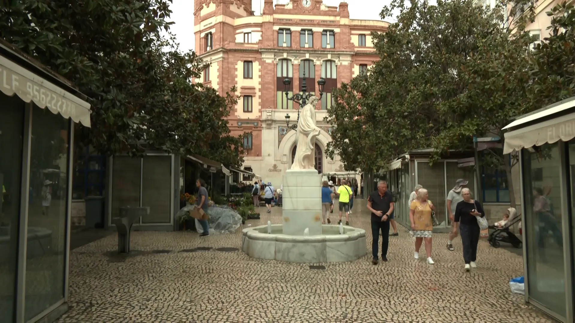 Imagen de la plaza de las Flores