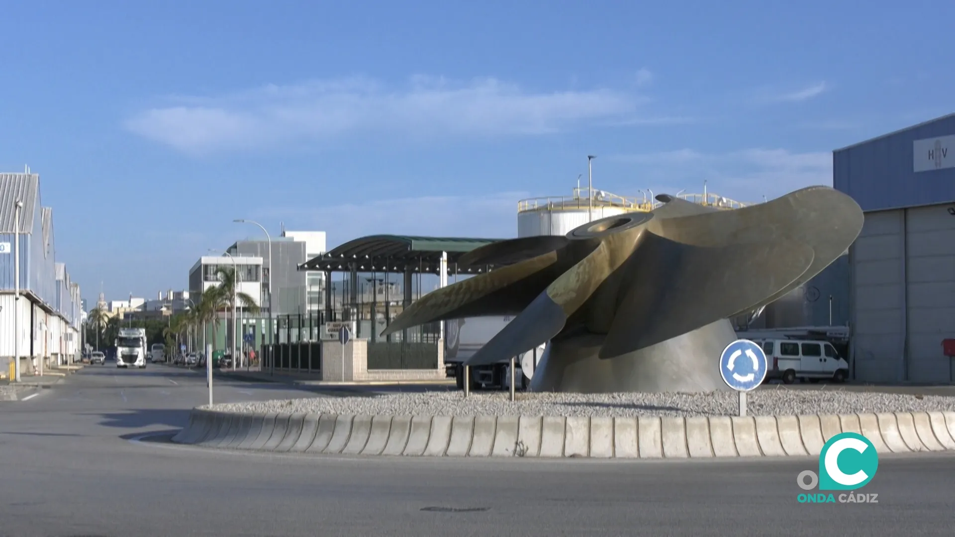 Recinto fiscal de la Zona Franca de Cádiz. 