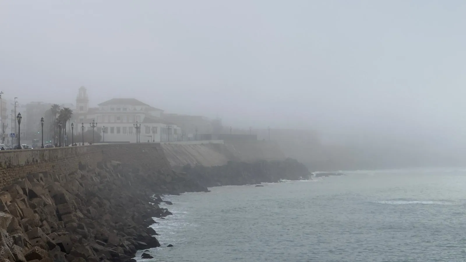 Niebla en Cádiz