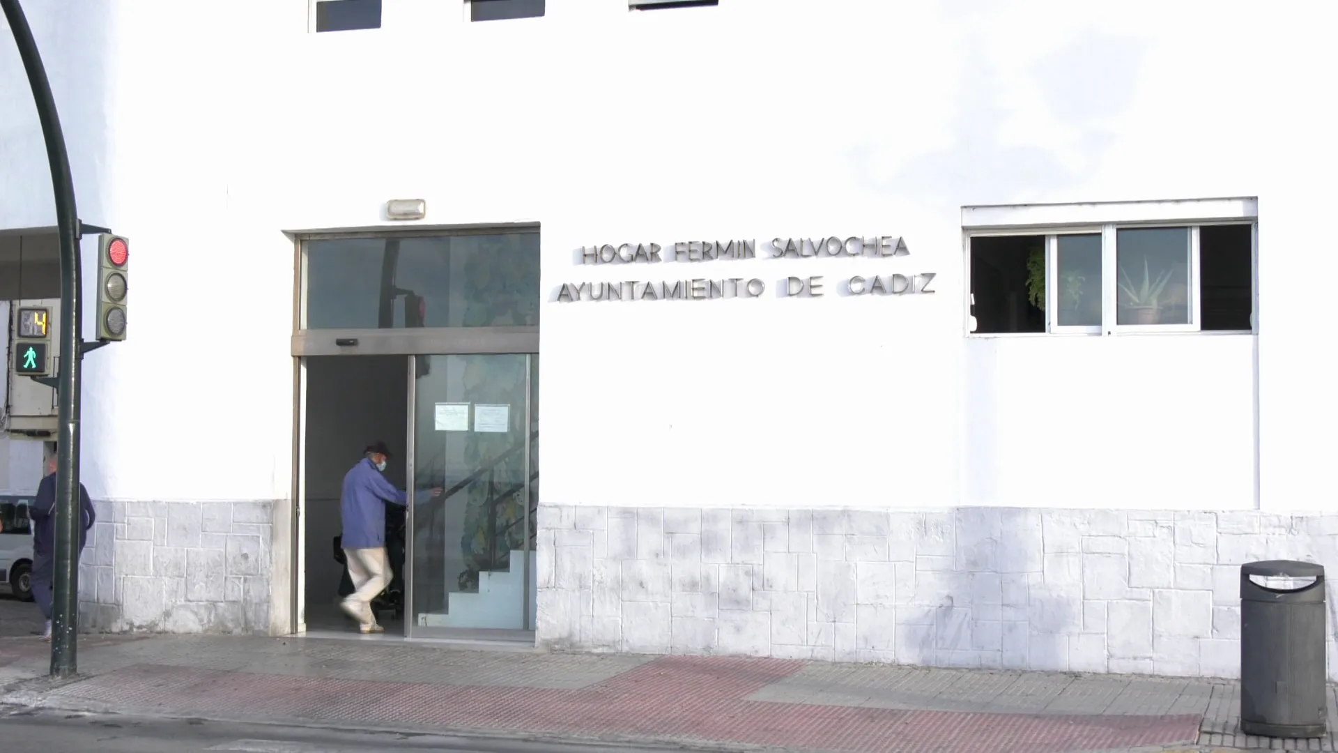 Fachada del centro en el Campo del Sur